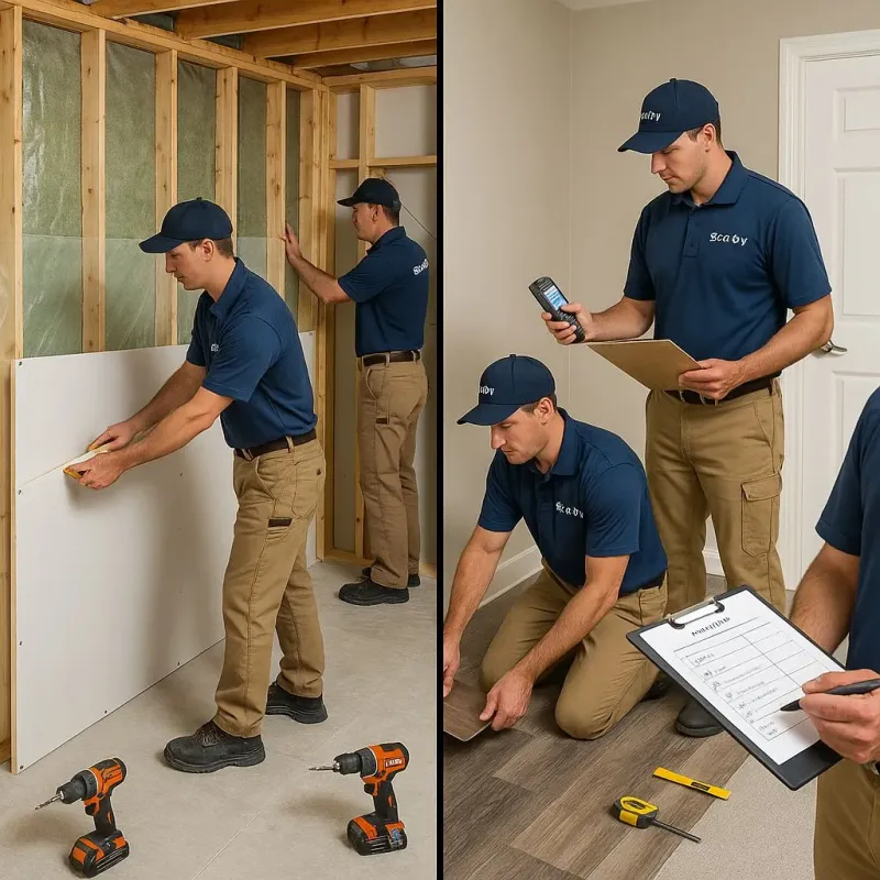 Repairs and Reconstruction process in Sarpy County, NE